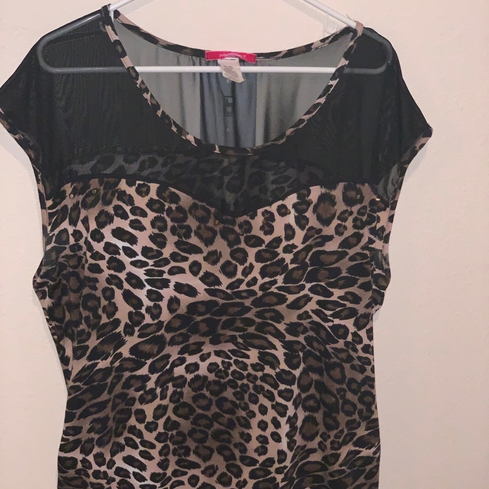 Leopard Blouse